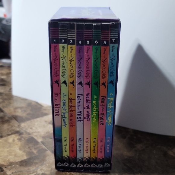 Disney The Never Girls Lot of 8-Books Set by Kiki Thorpe Fairy's World Series - Picture 2 of 5